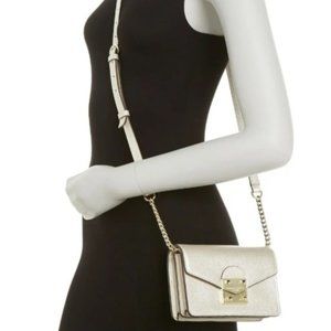 Karl Lagerfeld Paris  Corinne Faux Leather Crossbody Bag